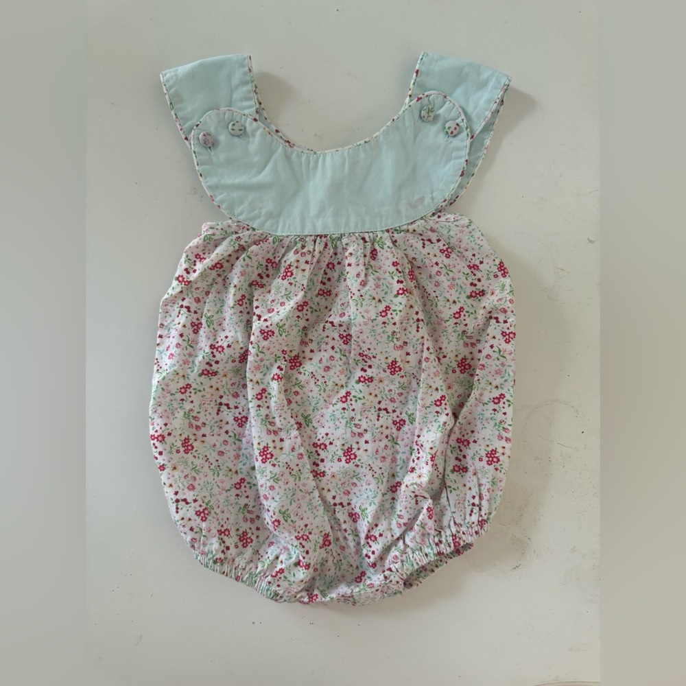 Oakes apparel girls floral bubble 12 months